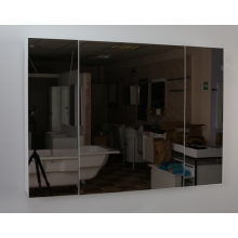 Зеркало-шкаф Belux Триумф ВШ100 белый глянцевый