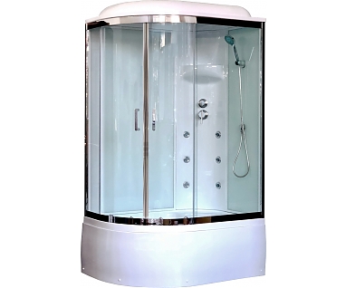 Душевая кабина Royal Bath RB8120BK3-WT-CH-R