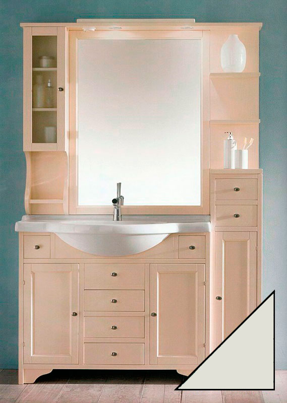 Мебель для ванной Eban Eleonora Modular 130 L белая
