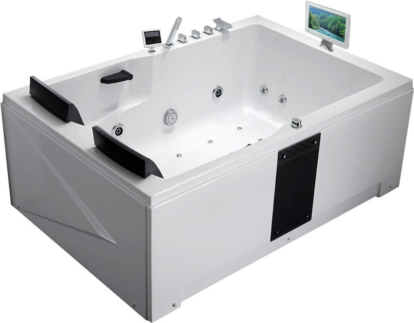 Акриловая ванна Gemy G9061 new O R с телевизором
