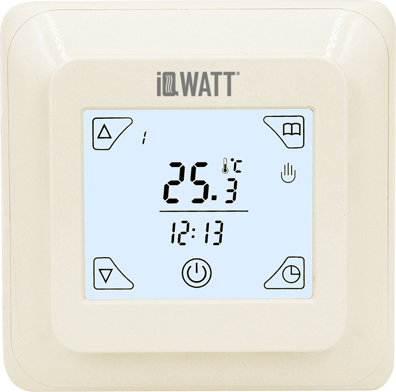 Терморегулятор IQ Watt Thermostat TS слоновая кость