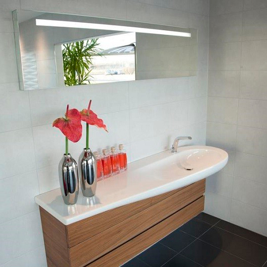 Мебель для ванной Laufen Alessi one 4.2450.0.097.630.1 раковина справа, дуб, 120 см