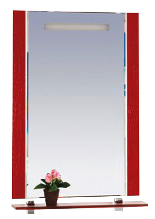Зеркало Misty Гранд Lux 60 красная кожа croco
