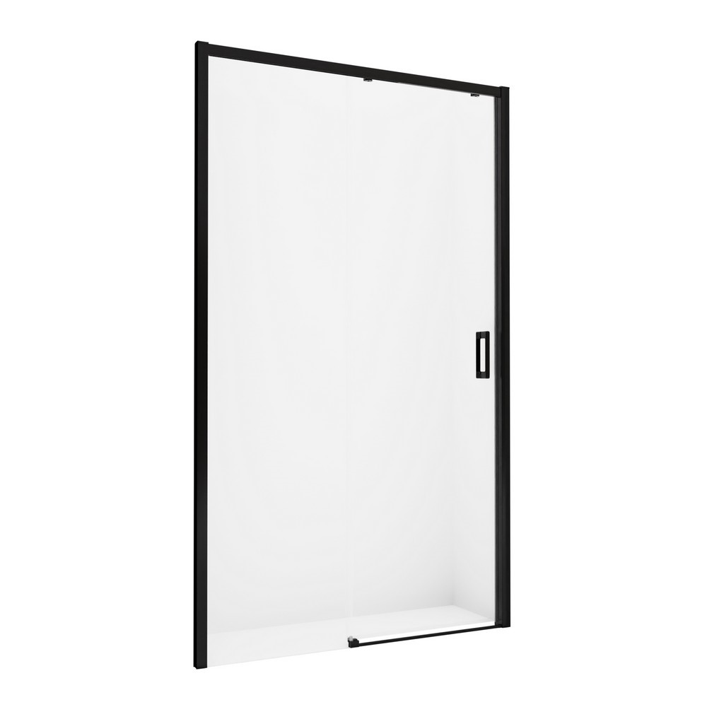 Душевая дверь New Trendy PRIME BLACK 1/L D-0322A 130х200 черная