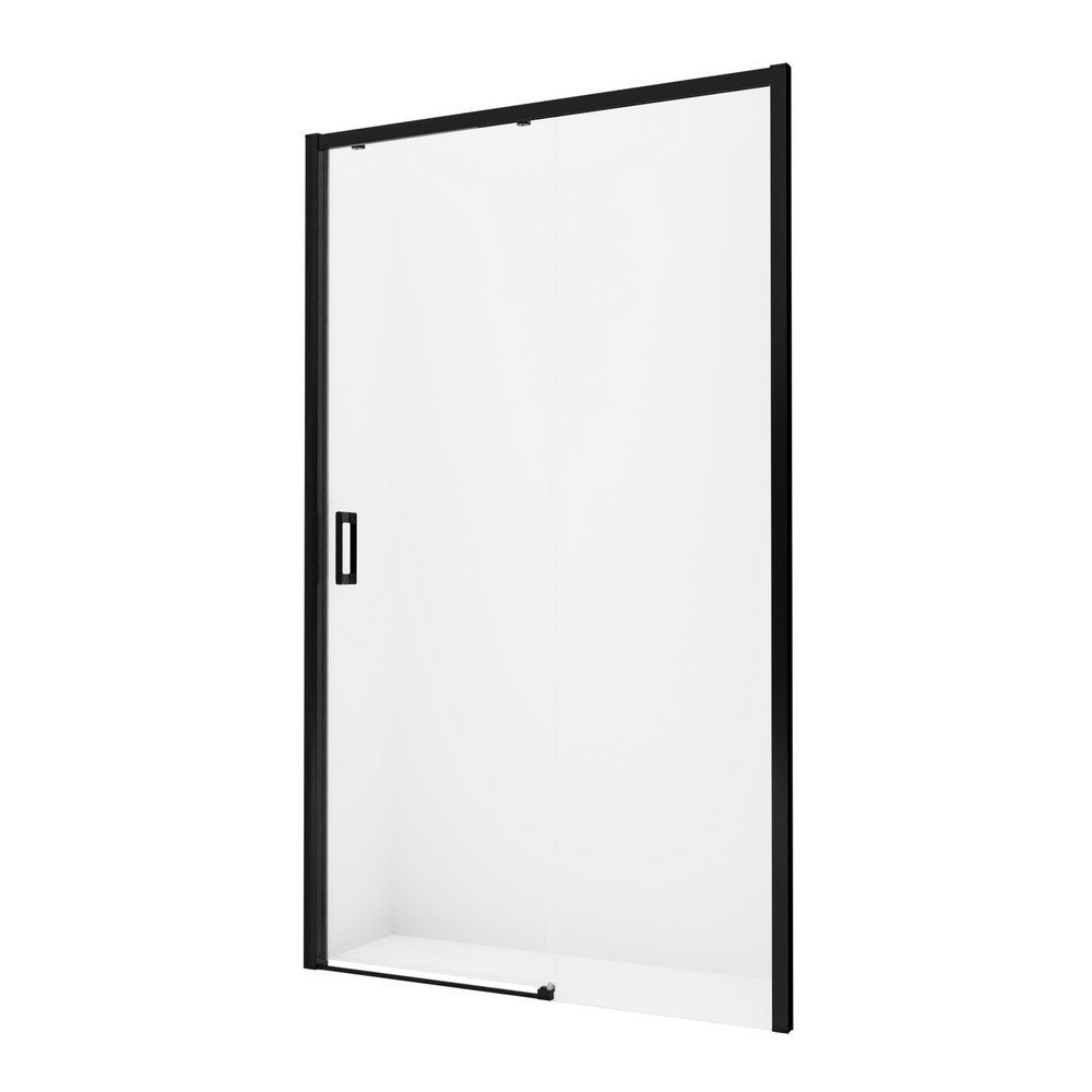 Душевая дверь New Trendy PRIME BLACK 1/R D-0323A 130х200 черная