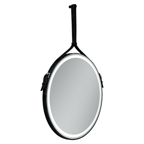 Зеркало SANCOS Dames D650 с подсветкой, черное