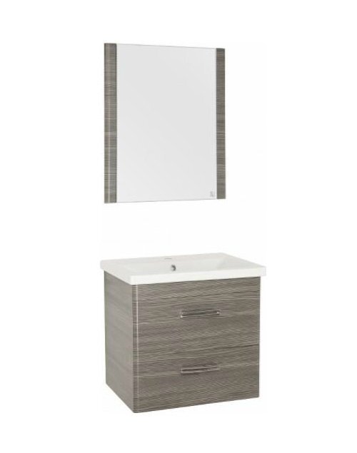 Мебель для ванной подвесная Style Line Лотос 60 шелк зебрано PLUS