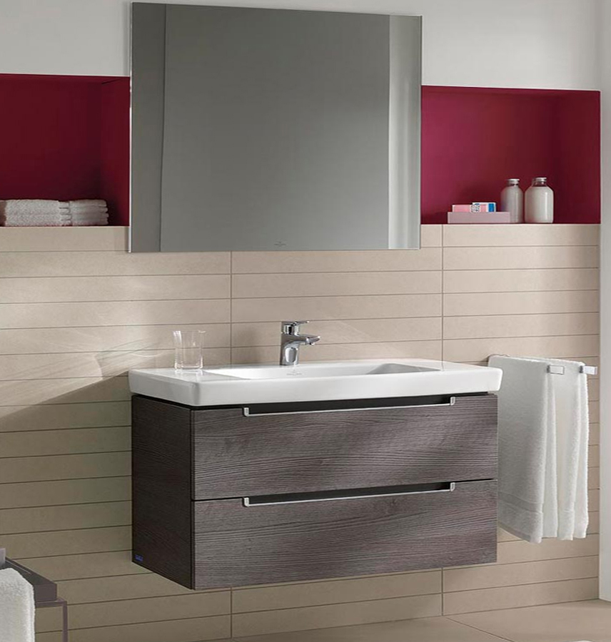 Мебель для ванной Villeroy &amp; Boch Subway 2.0 100 eiche graphit