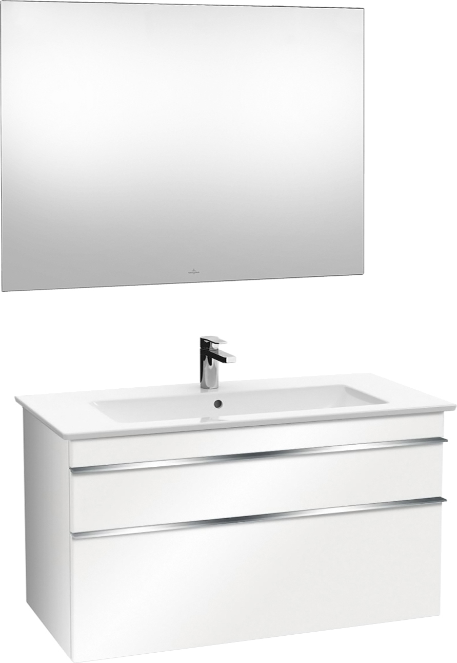 Мебель для ванной Villeroy &amp; Boch Venticello 100 A92601 glossy white