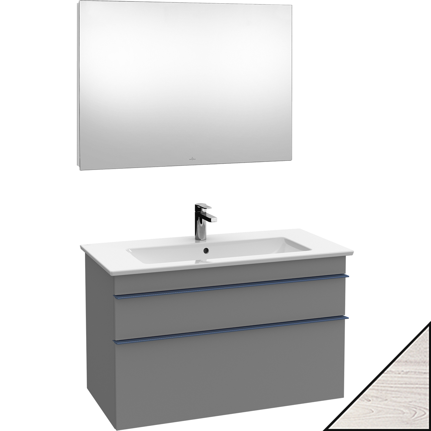 Мебель для ванной Villeroy &amp; Boch Venticello 100 A92604 white wood