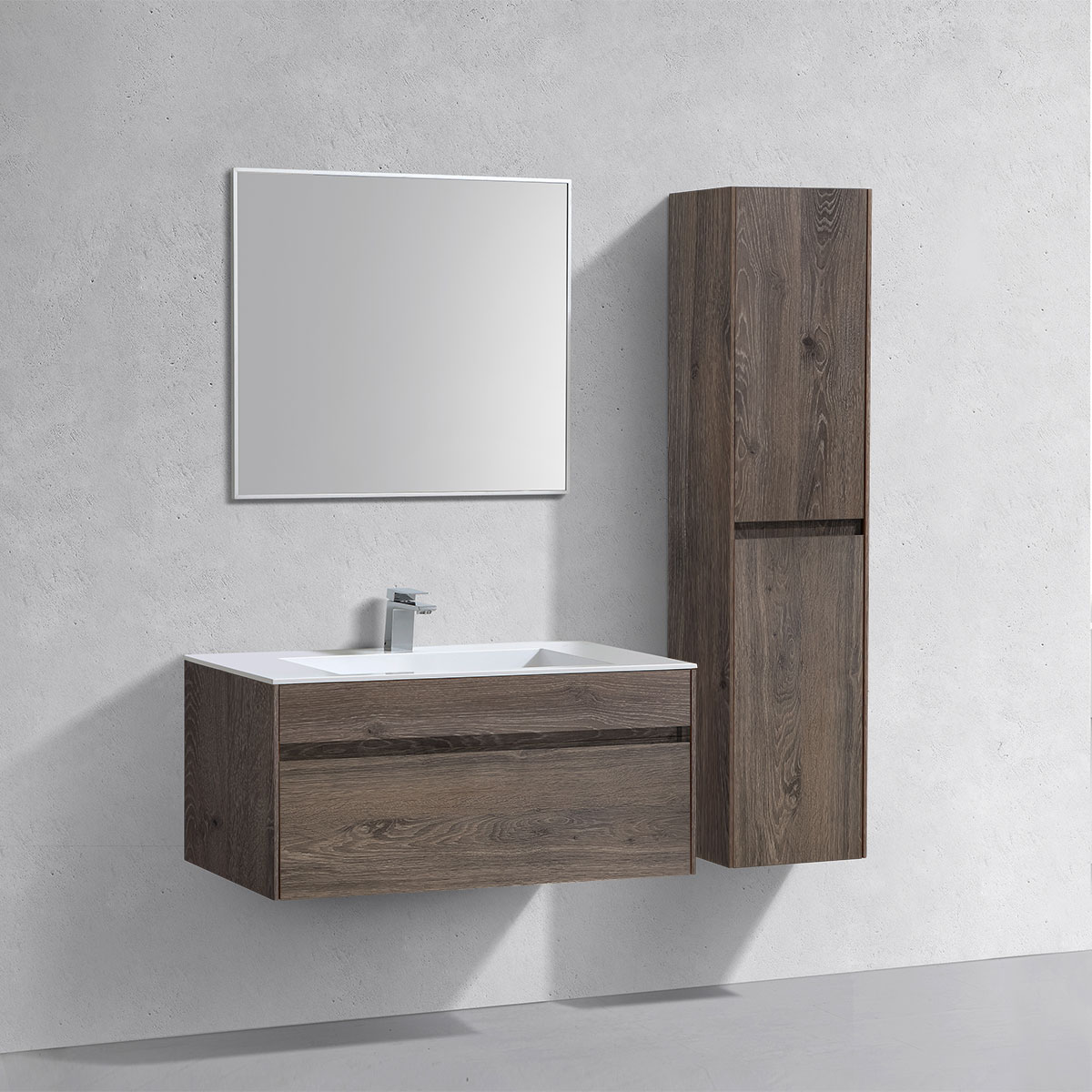Мебель для ванной Vincea Chiara 1000 подвесная VMC-2C100RO