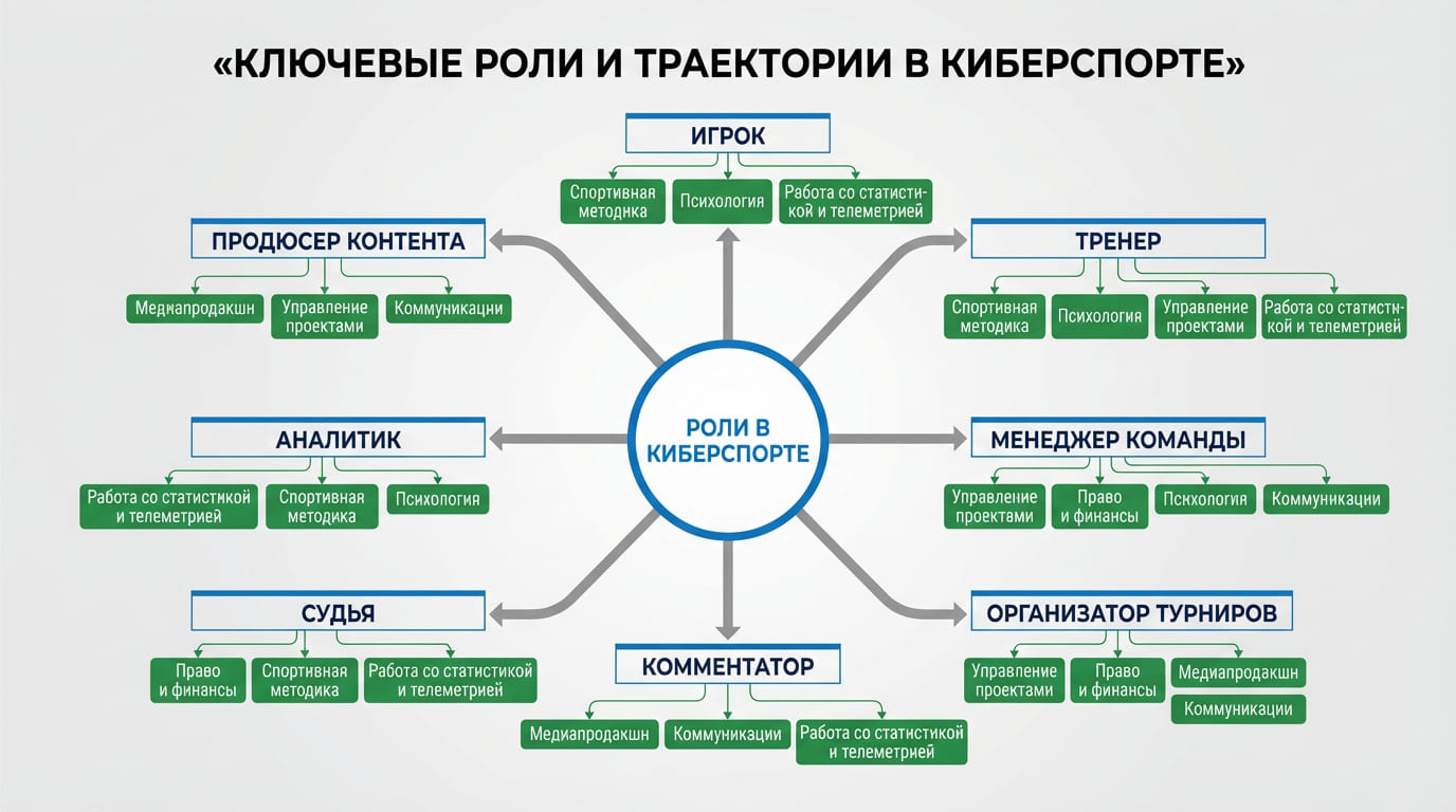 ключевые роли в киберспорте